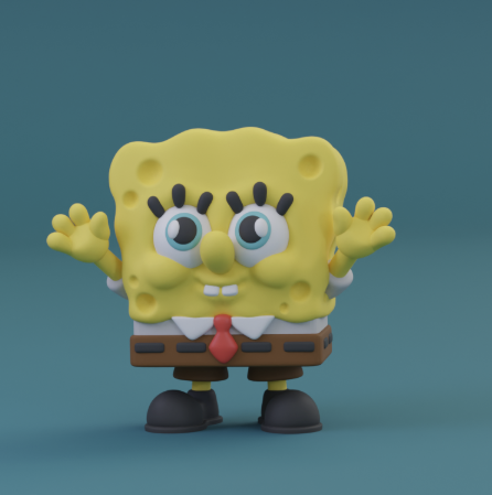 Bob Esponja Flexi Llavero